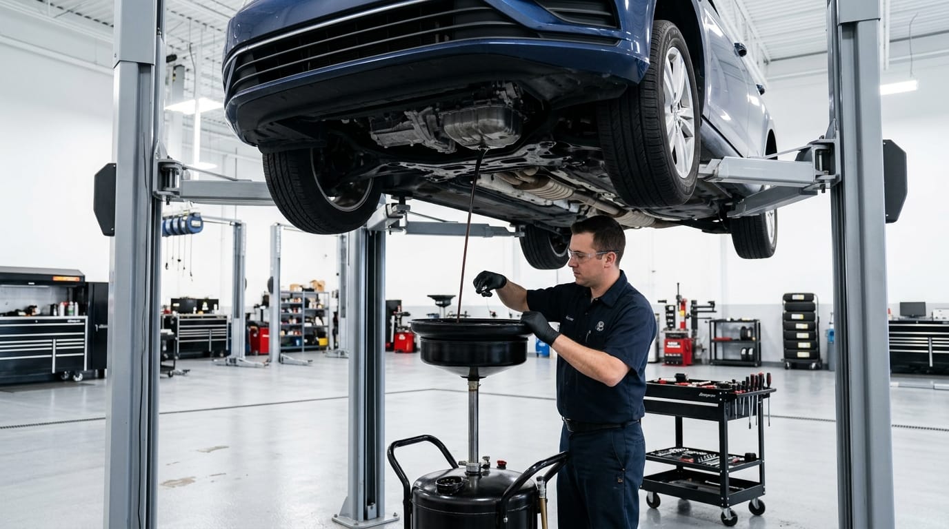 Oil change service