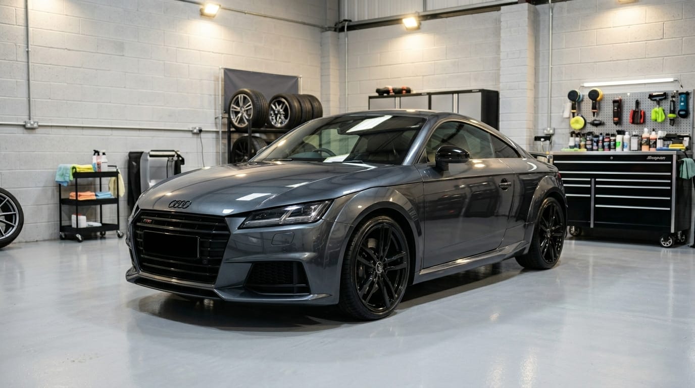 Completed car ready for pickup